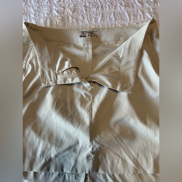 Nike Golf Khaki Skort Womens 10 Tour Performance Dri Fit - Picture 5 of 15